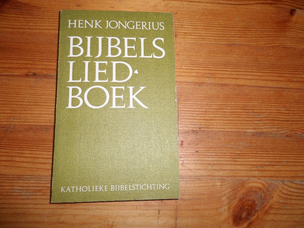 Bijbels liedboek - henk jongerius, Gebruikt, Zang, Ophalen of Verzenden, Thema