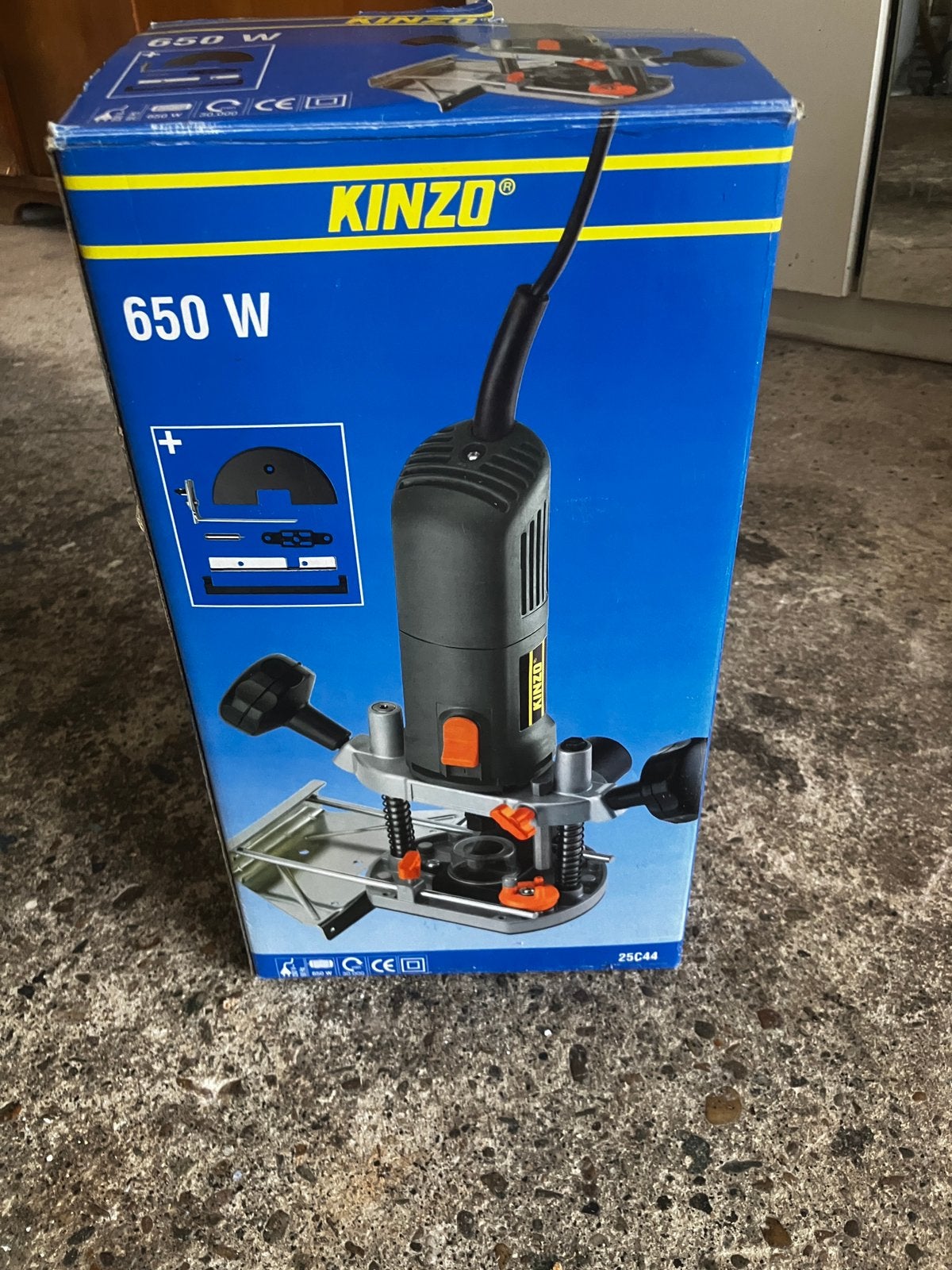 Kinzo bovenfrees, Ophalen, Gebruikt, Elektrisch, Bovenfrees