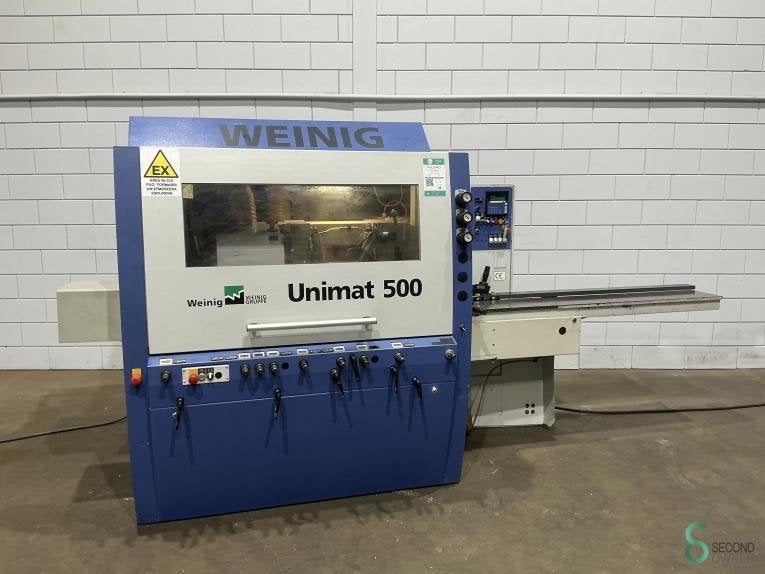 Vierzijdige schaafmachines Weinig Unimat 500 2006