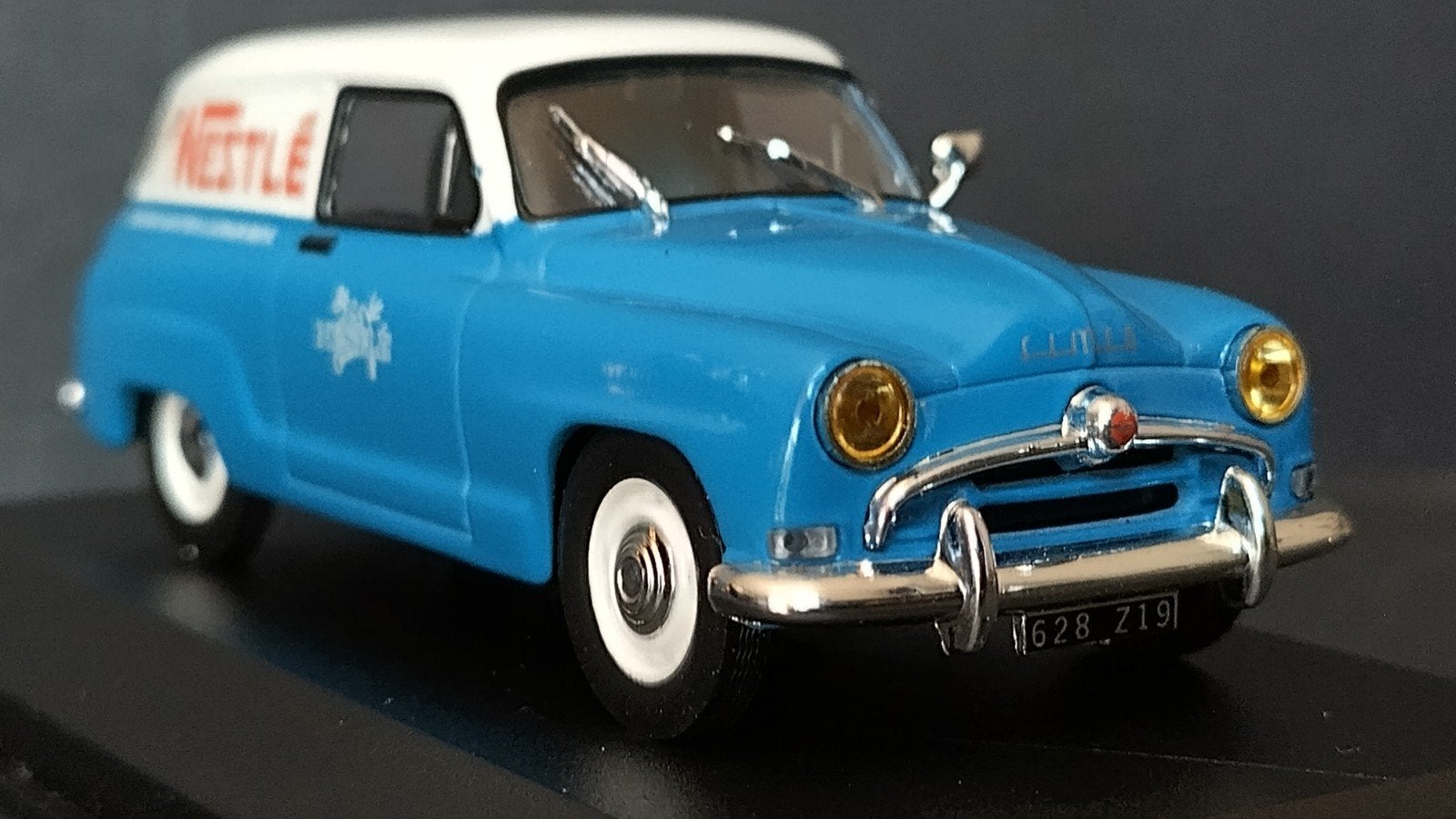 Simca Aronde Messagere Nestle 1:43 Altaya Pol, Overige merken, Auto, Verzenden, Nieuw