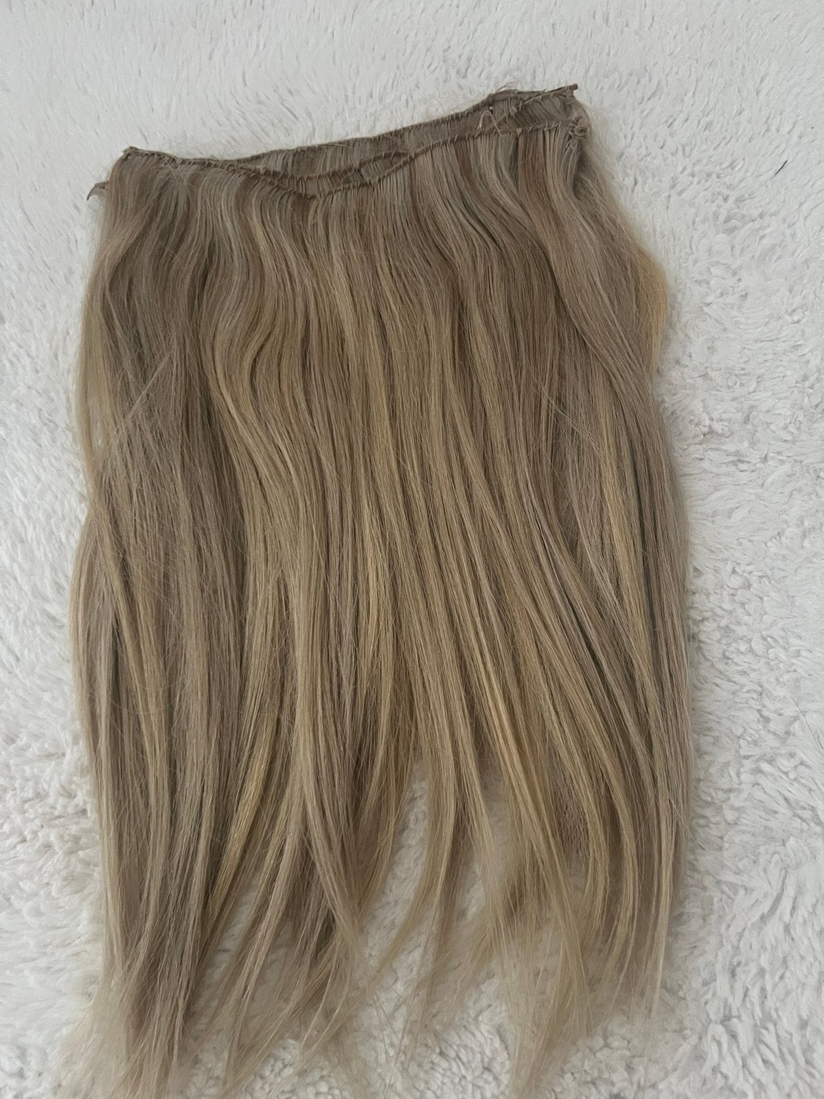 Hairextensions echt haar, Sieraden, Tassen en Uiterlijk, Uiterlijk | Haarverzorging, Ophalen of Verzenden, Gebruikt, Pruik of Haarverlenging
