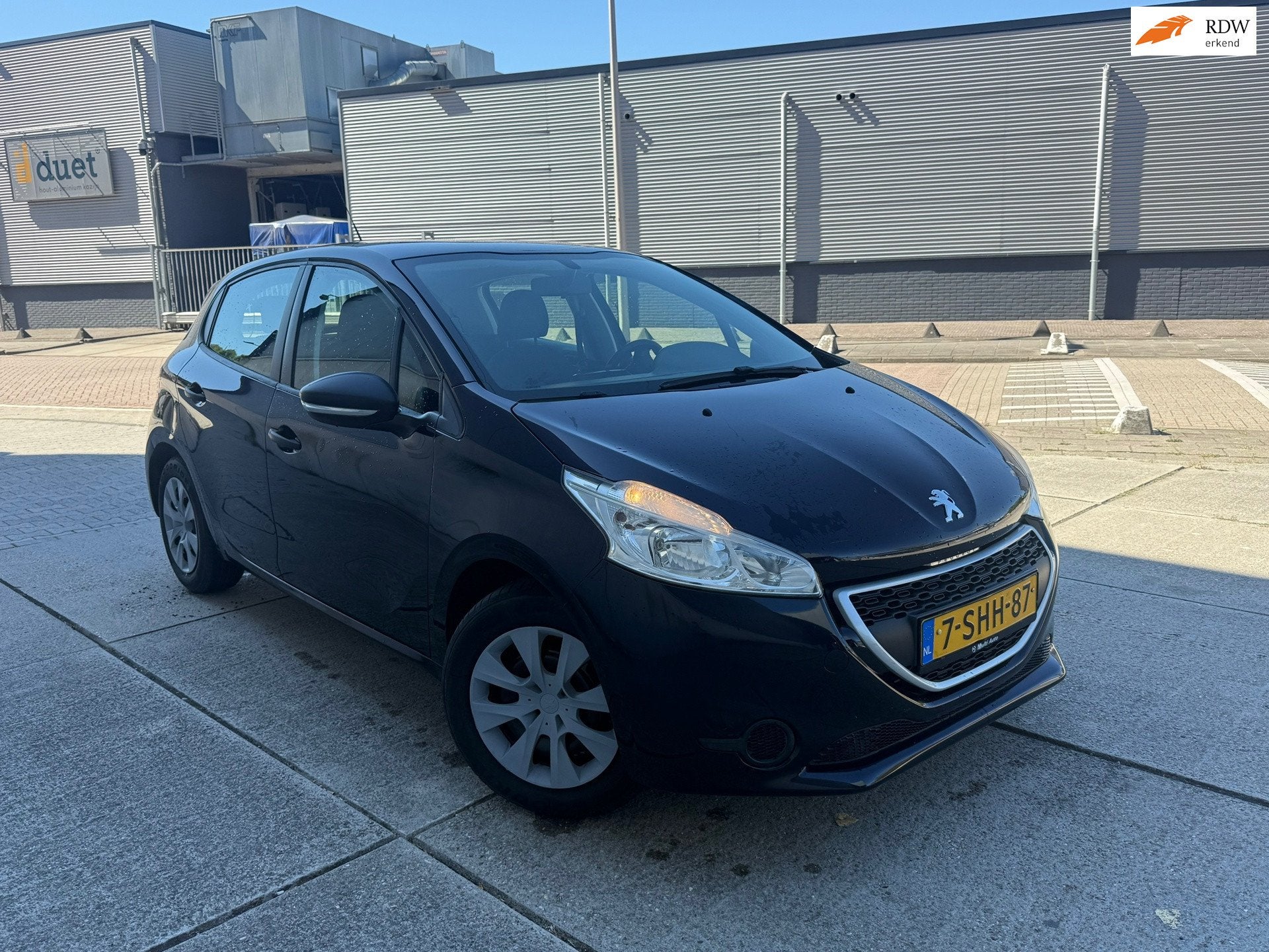 Peugeot 208 1.0 VTi Access Airco NEW APK 5 DR Volledig onder, Voorwielaandrijving, 450 kg, 31 €/maand, Blauw