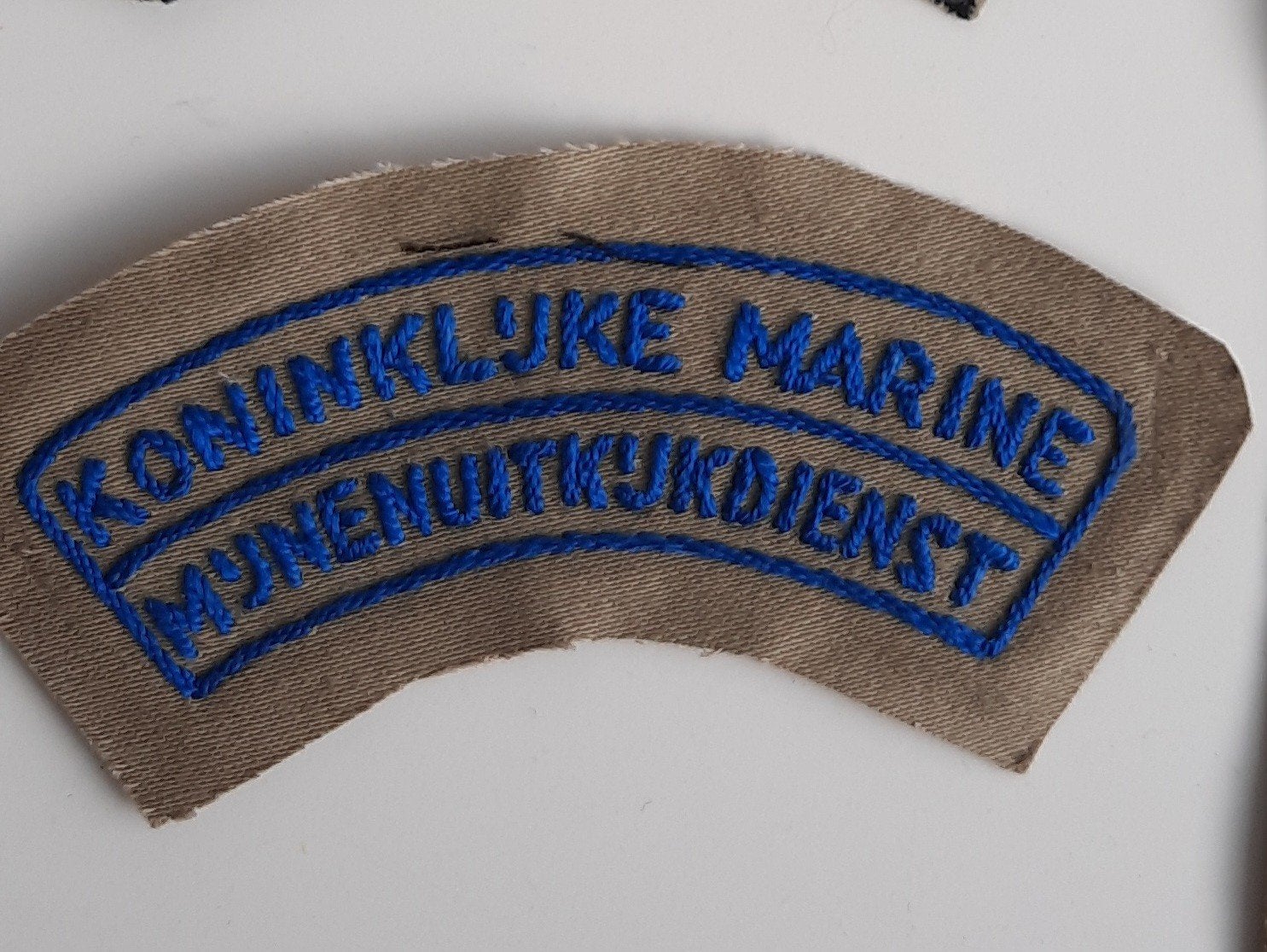 Embleem Koninklijke Marine Mijnenopruimingsdienst, Verzamelen, Ophalen of Verzenden