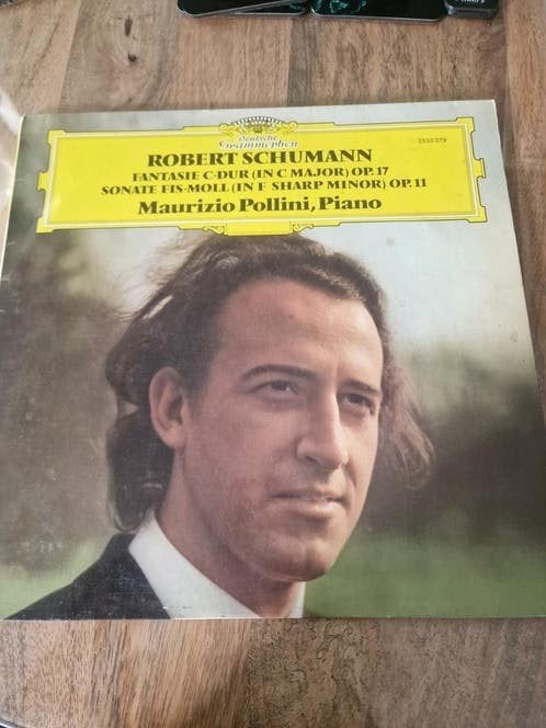 Robert Schumann - Fantasie C-Dur & Sonate Fis-Moll LP, Gebruikt, Ophalen of Verzenden, Romantiek, Pianomuziek