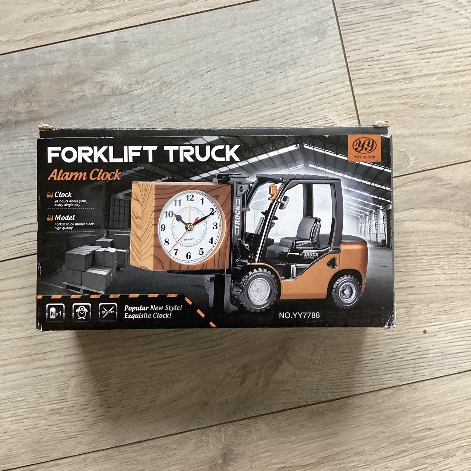 Heftruck klok, Ophalen of Verzenden
