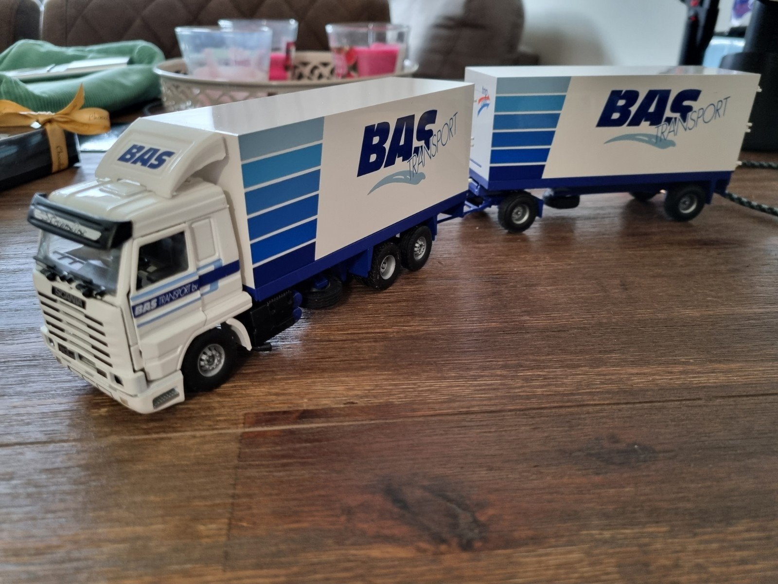 tekno scania streamline combi bas transport, Ophalen of Verzenden, Zo goed als nieuw, Bus of Vrachtwagen, Tekno
