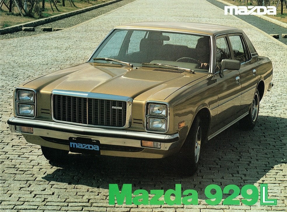 Folder Mazda 929 L (1978), Verzenden, Gelezen, Mazda