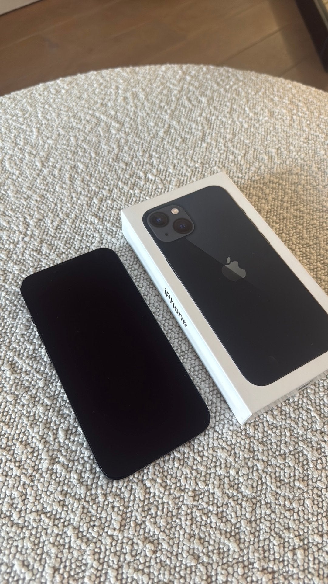 Apple iphone 13 midnight/zwart 128GB, Ophalen, Zwart, 88 %, IPhone 13