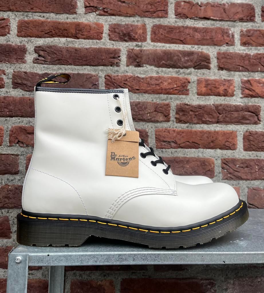 Dr. Martens 1460 Smooth wit maat 47, Dr. Martens, -, Wit, -