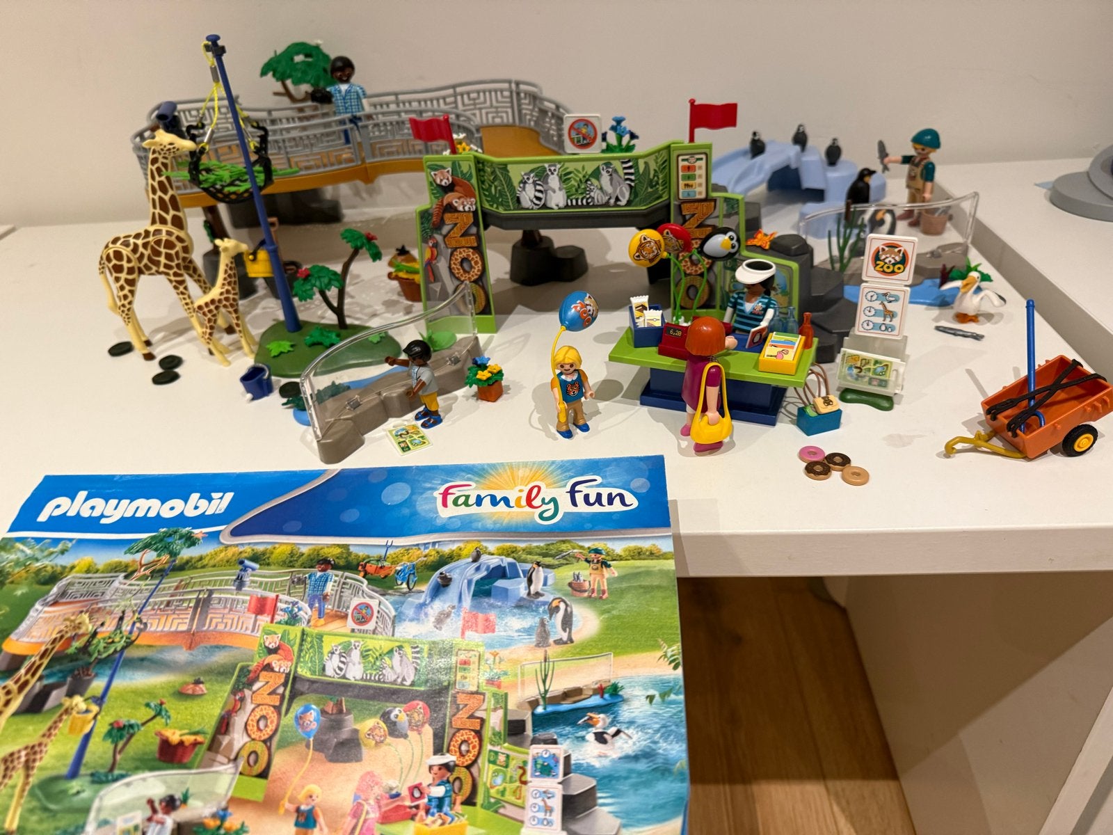 Playmobil Family Fun Grote Dierentuin (70341), Ophalen, Gebouw, Complete set, Family fun