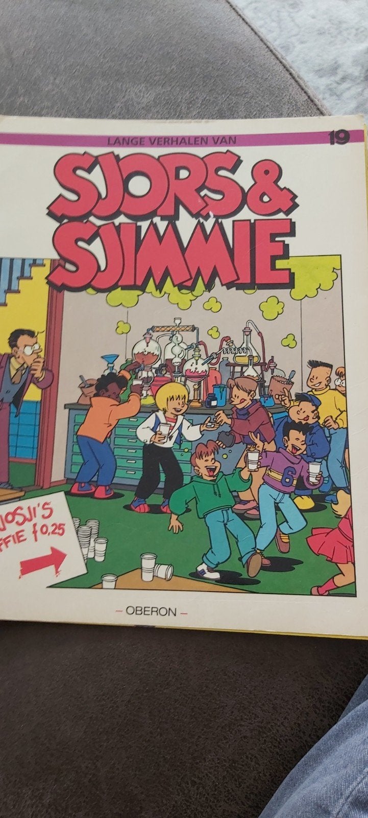 Sjors & Sjimmie - Lange Verhalen van Sjors & Sjimmie 19, Boeken, Eén stripboek, Ophalen, Zo goed als nieuw, Frans Piët