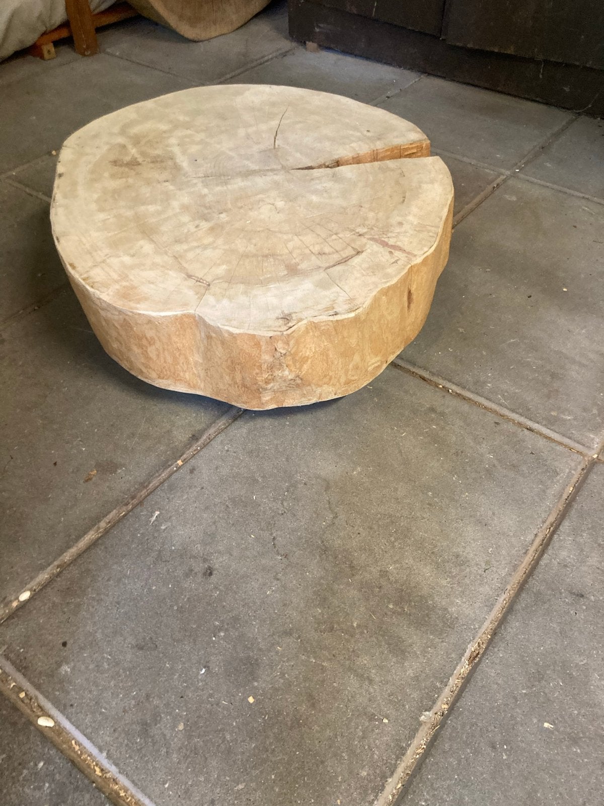 Decoratieve Boomschijf - Rustieke Houten Schijf, Ophalen, Hout, Gebruikt, Landelijk