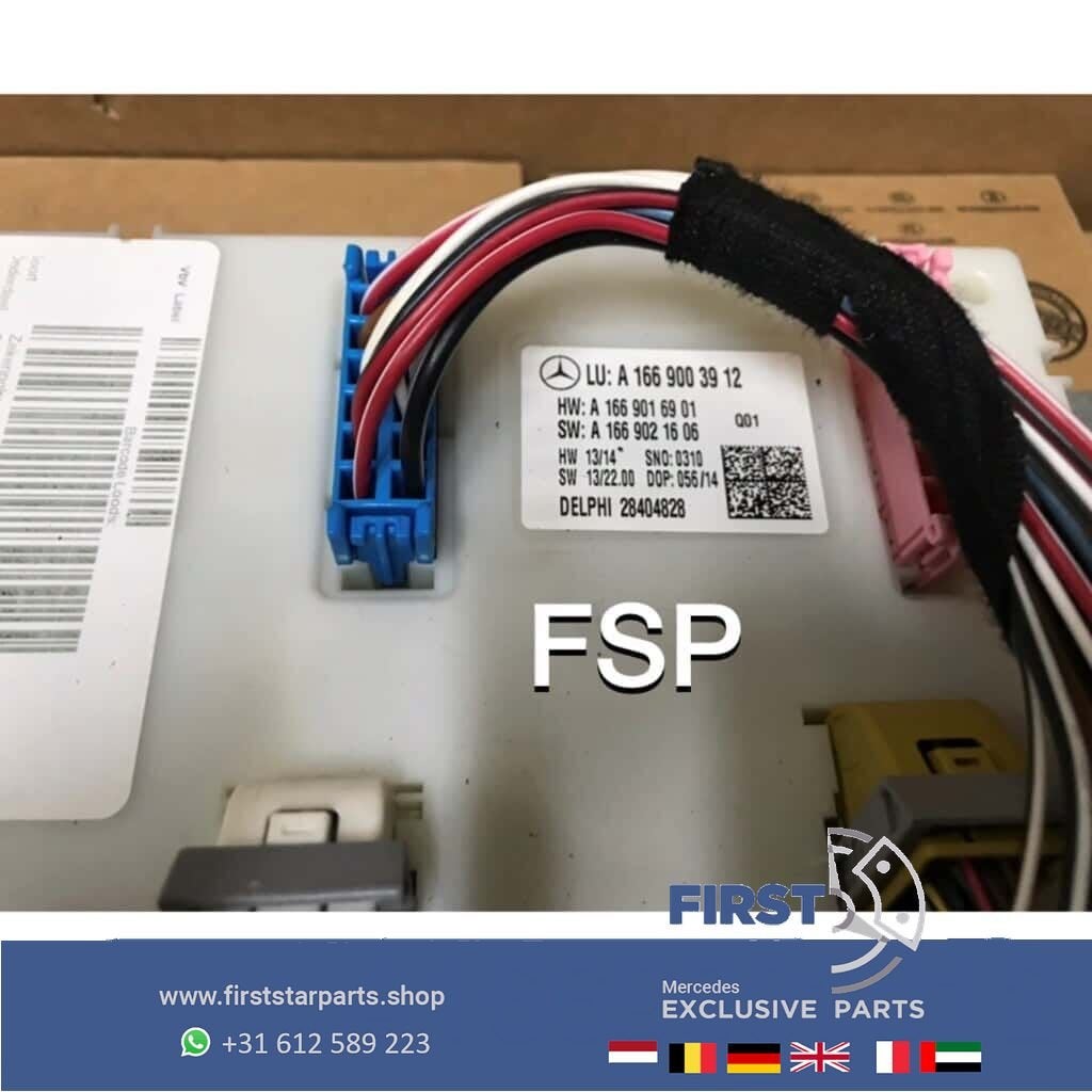 A1669003912 ACHTERSTE SAM MODULE W166 W292 X166 GLE GL 2015-, Auto-onderdelen, Gebruikt, -, Ophalen of Verzenden, -