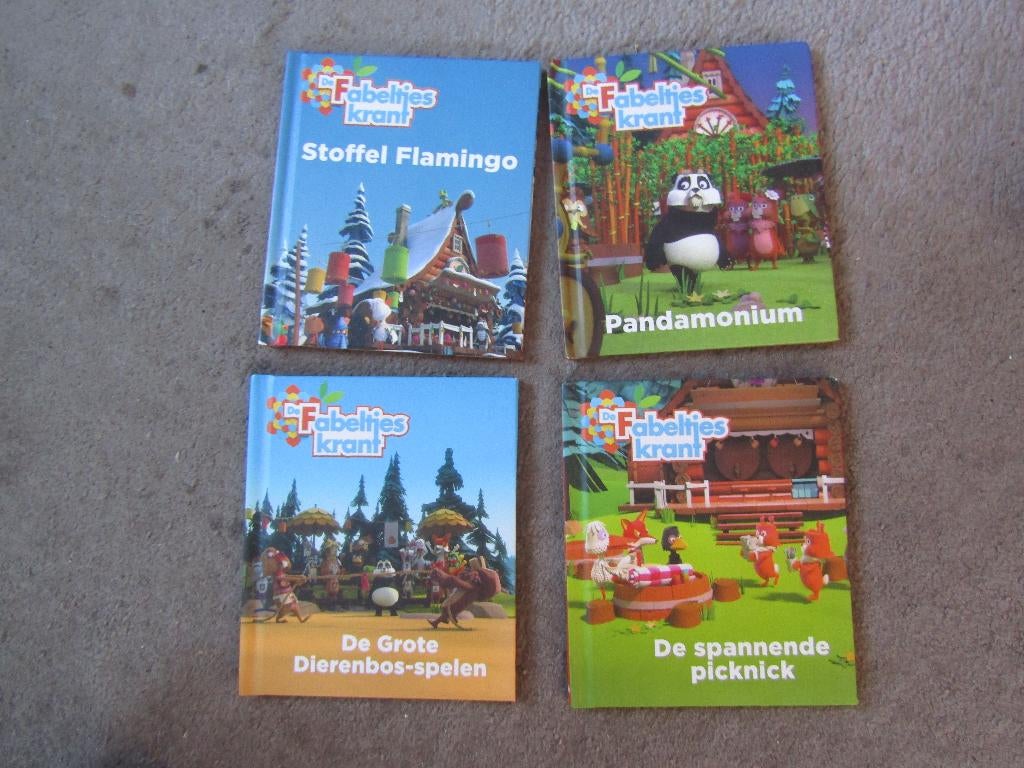 4 Fabeltjeskrant boekjes van de Plus, Ophalen of Verzenden, Gelezen, Rubinstein, Fictie algemeen