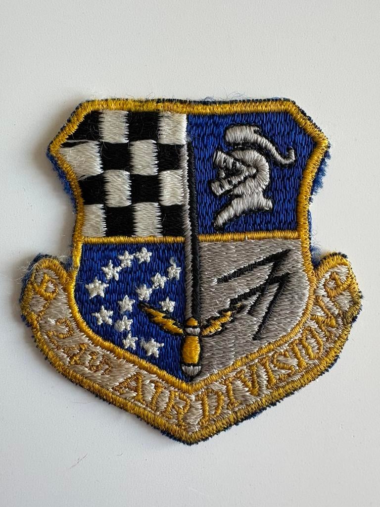 USAF US Air Force 24th Air Division Patch, Ophalen of Verzenden, Luchtmacht, Amerika, Embleem of Badge