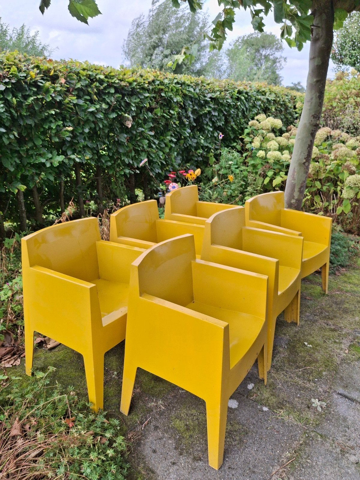 phillipe Starck stoel Driade Toy, Ophalen of Verzenden, Gebruikt, Overige materialen, Stapelbaar