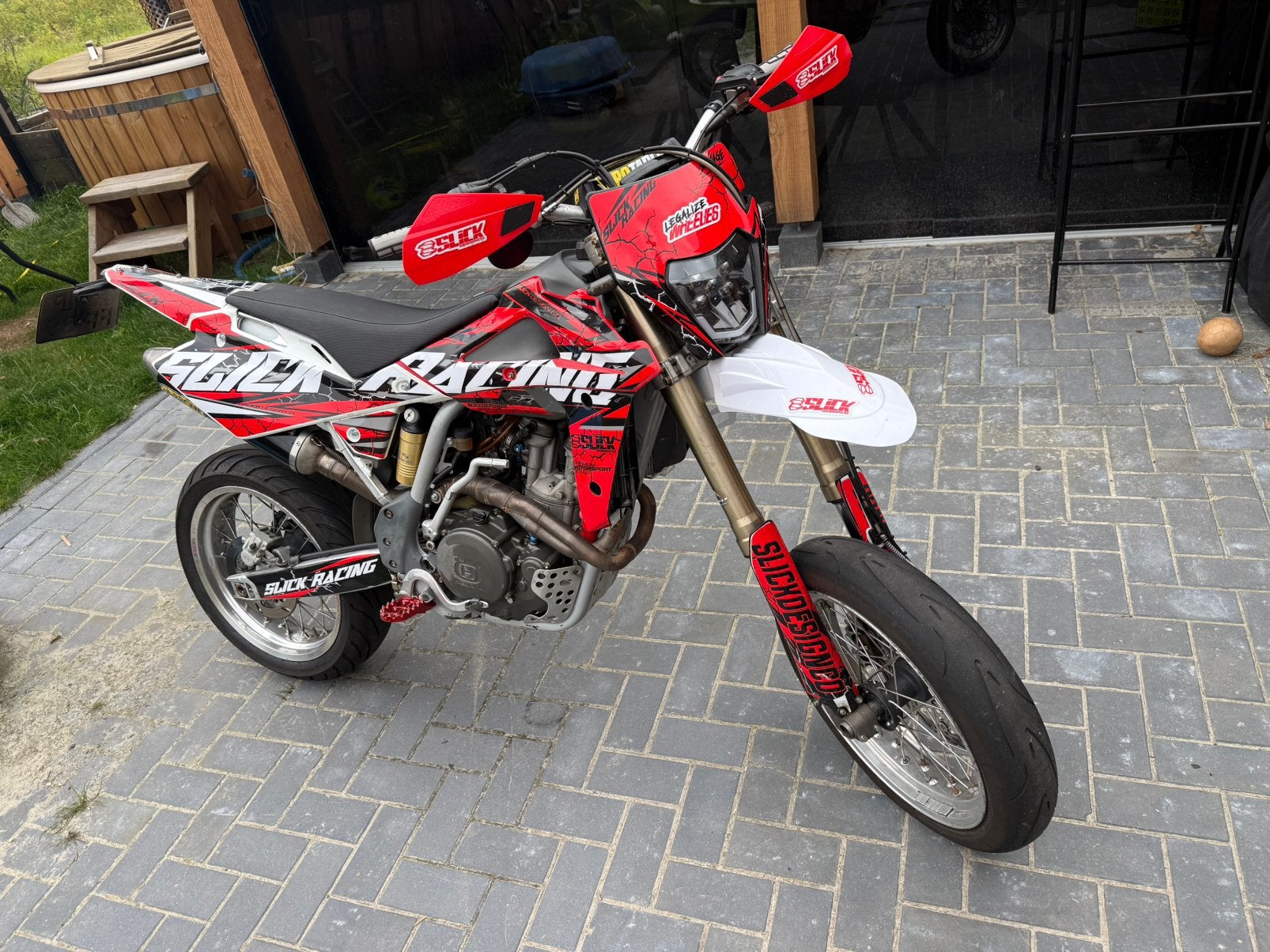 Husqvarna TE 510 Supermoto 2005 - Krachtige Enduro, Sportuitlaat, Motorrijbewijs A, Gebruikt, Particulier
