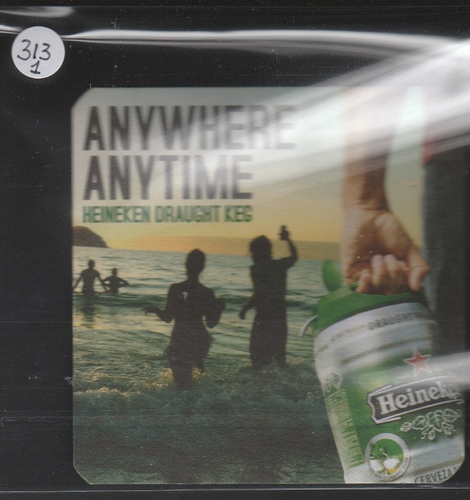 Bierviltje Heineken C 313 1, Verzenden, Gebruikt, Viltje(s), Heineken