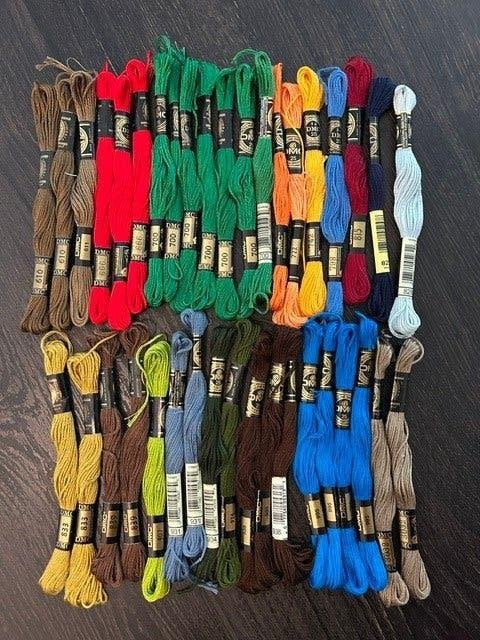 DMC borduurgaren splijtgaren, Ophalen of Verzenden, Nieuw, Handborduren, Borduurgaren of Zijde
