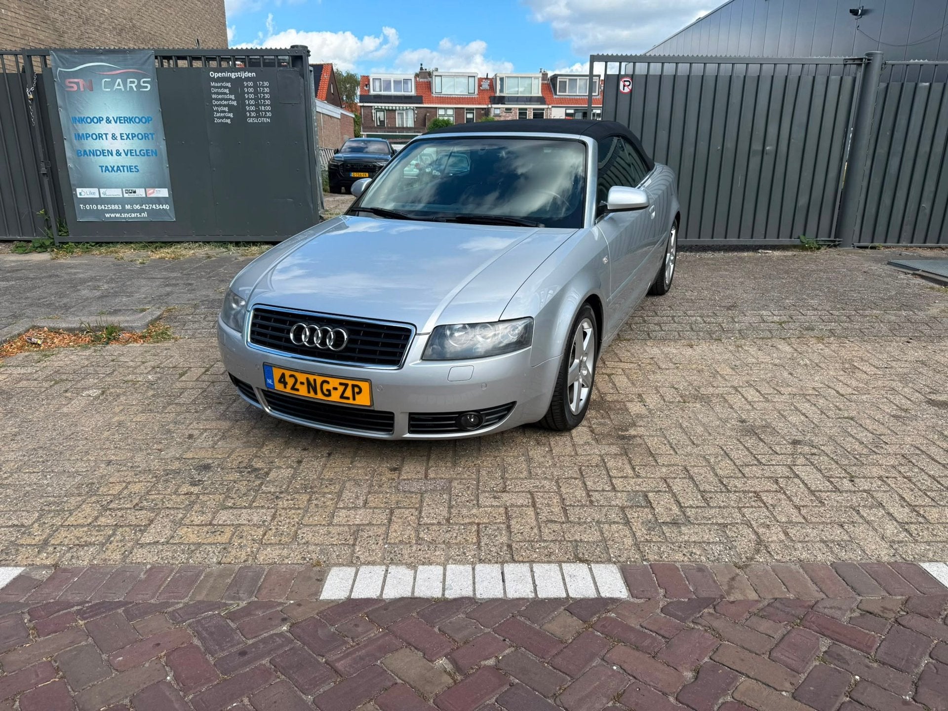 Audi A4 Cabriolet 2.4 V6 Pro Line Automaat Cabrio, Auto's, Audi, Gebruikt, Cabriolet, 4 stoelen, A4
