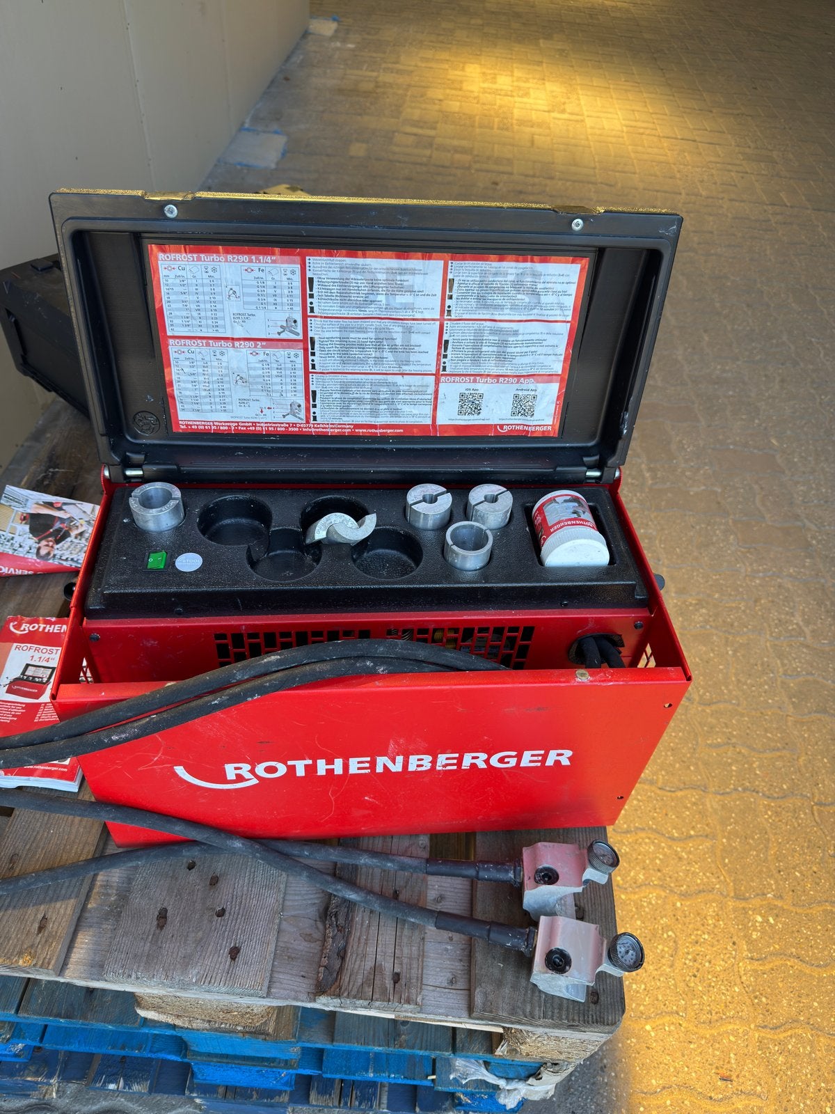 Rotherberger rofrost turbo R290 leiding vriesmachine, Ophalen, Zo goed als nieuw