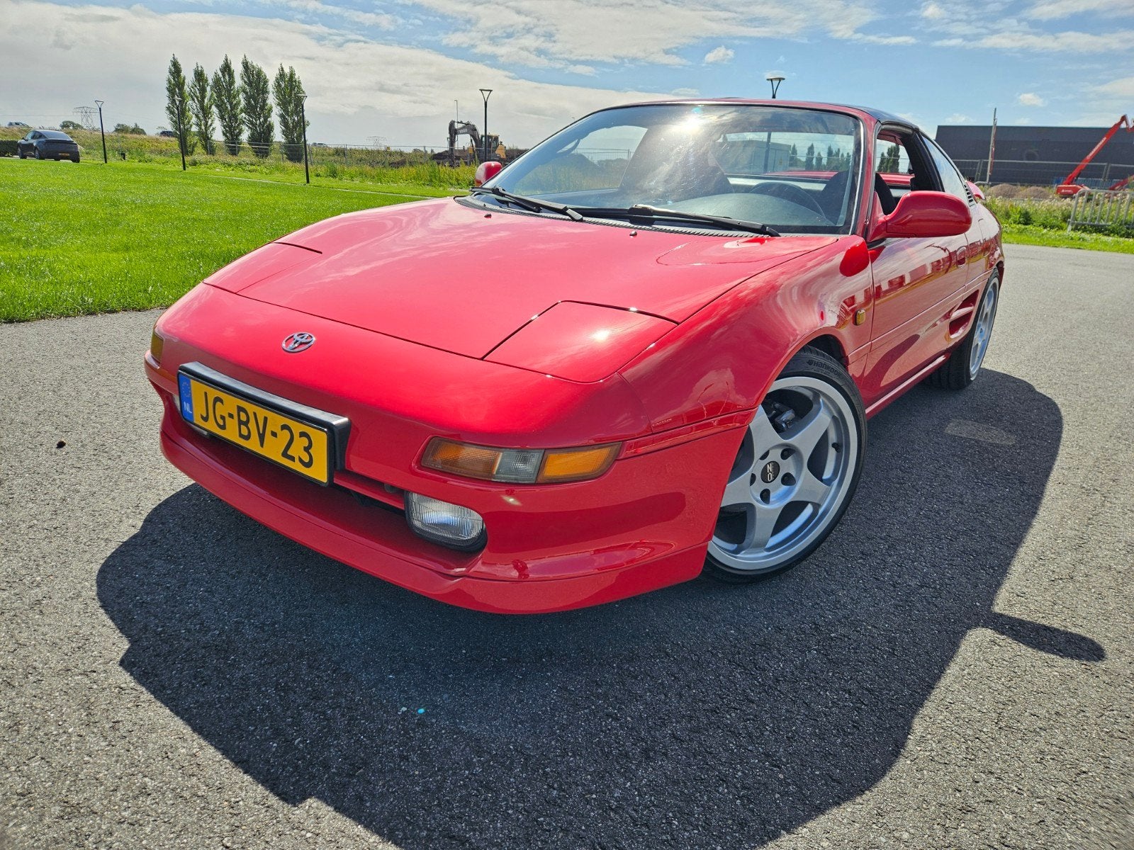 Toyota MR2 2.0 BEAMS Gti-16 T-bar 1994 Rood, Auto's, 1998 cc, Achterwielaandrijving, 4 cilinders, 400 kg