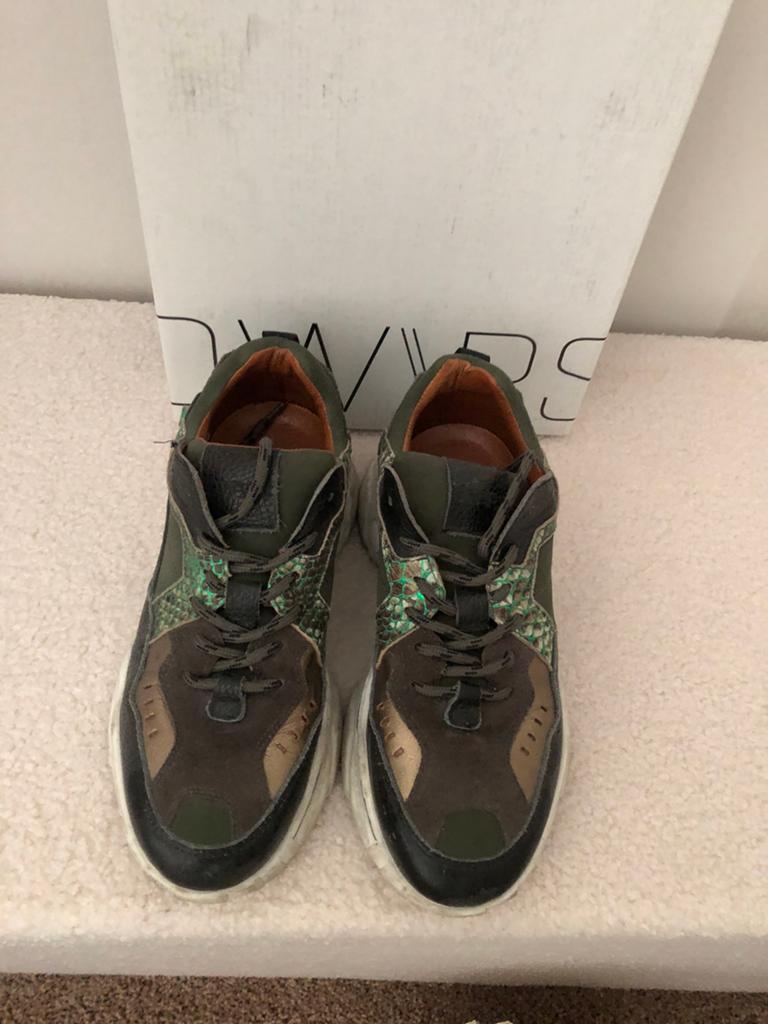 Sneakers DWRS, Kleding | Dames, Schoenen, Overige kleuren, Ophalen of Verzenden, Sneakers of Gympen, Zo goed als nieuw