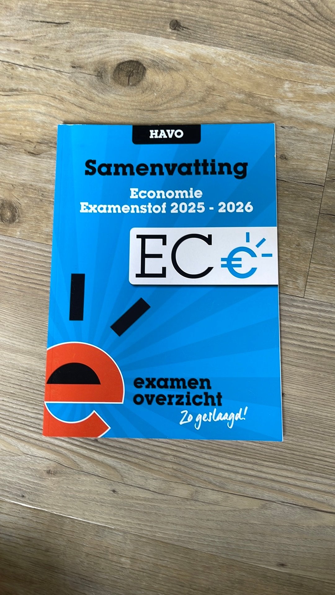 ExamenOverzicht - Samenvatting Examenstof Economie HAVO, Economie, HAVO, Ophalen of Verzenden, ExamenOverzicht
