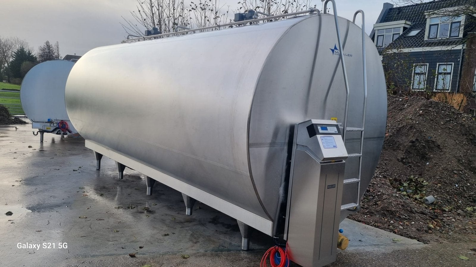 Meuller melktank P-18000, Ophalen of Verzenden