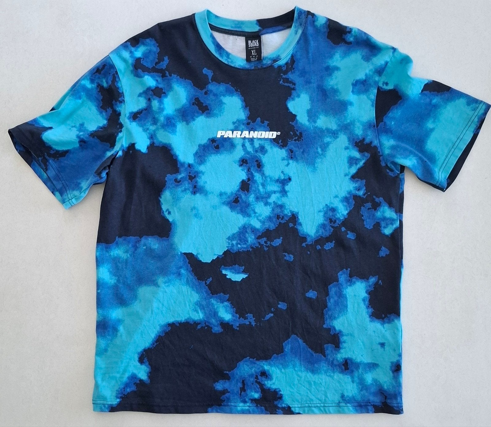 Blauw BLACK SQUAD relaxed fit T-shirt Maat XL NIEUW, BLACK SQUAD, Blauw, Onbekend, Ophalen of Verzenden