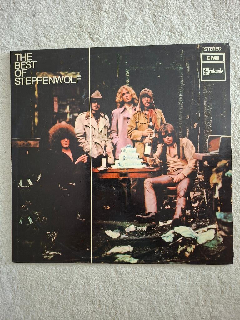 Lp van STEPPENWOLF -THE BEST OF STEPPENWOLF, Ophalen of Verzenden, Gebruikt, 12 inch, Poprock