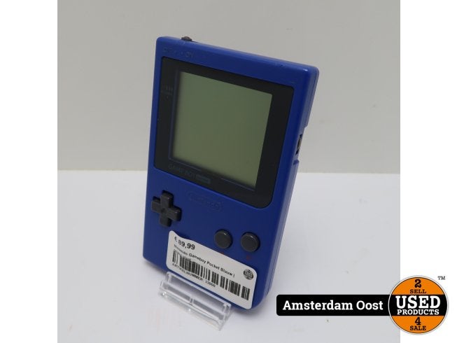 Nintendo Gameboy Pocket Blauw | in Redelijke Staat, Nintendo, Zo goed als nieuw, Support@nintendo.com, 11-1 Hokotate-cho, Kamitoba, Minami-ku
Kyoto 601-8501
Japan