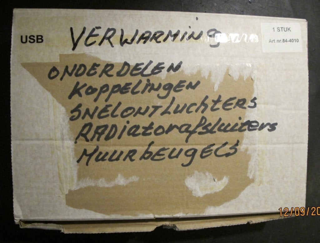 Thermostaatventiel enz. verwarming., Ophalen, 30 tot 80 cm, Hoog rendement (Hr), Radiator