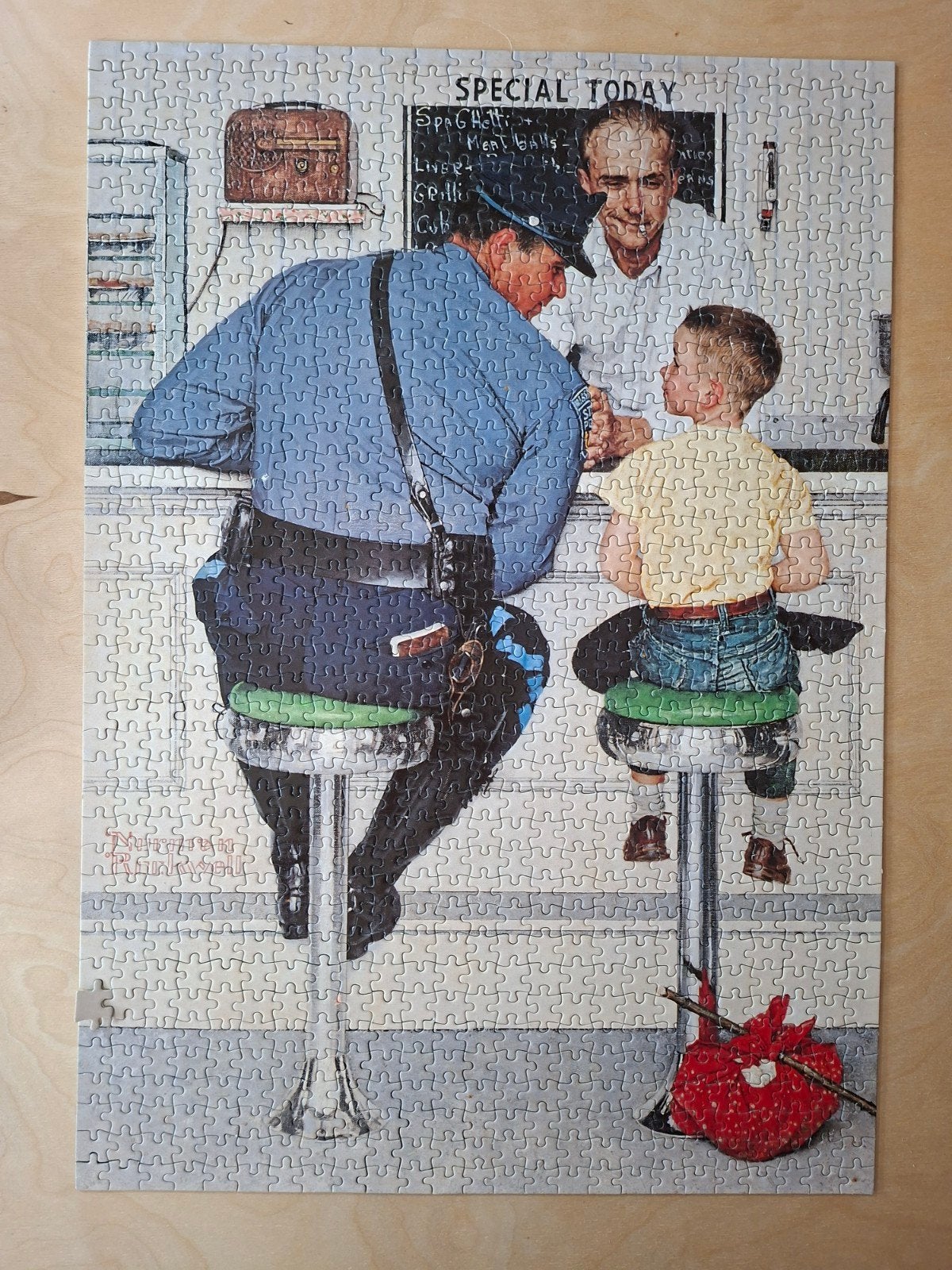 The Runaway, Ophalen of Verzenden, 500 t/m 1500 stukjes, Zo goed als nieuw, Legpuzzel