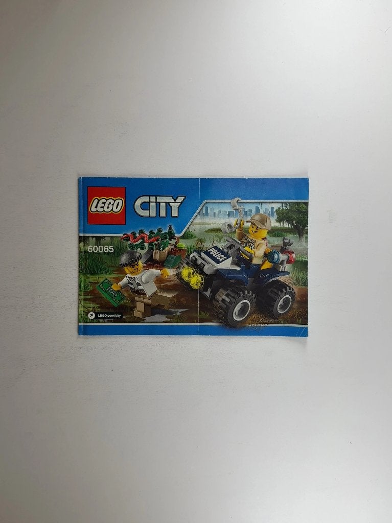 LEGO City 60065 (Instructions) for Set 60065 ATV Patrol, Lego, Overige typen, Ophalen of Verzenden, City