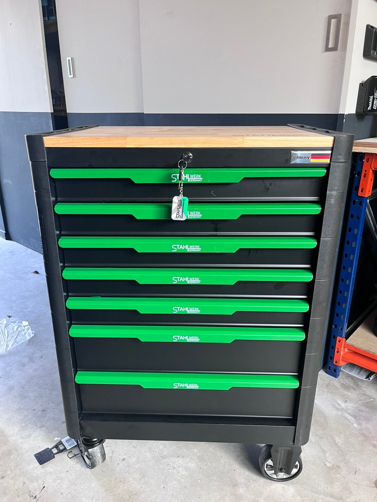 Stahlwerk SW7 gereedschapswagen, Doe-het-zelf en Verbouw, Ophalen, Nieuw