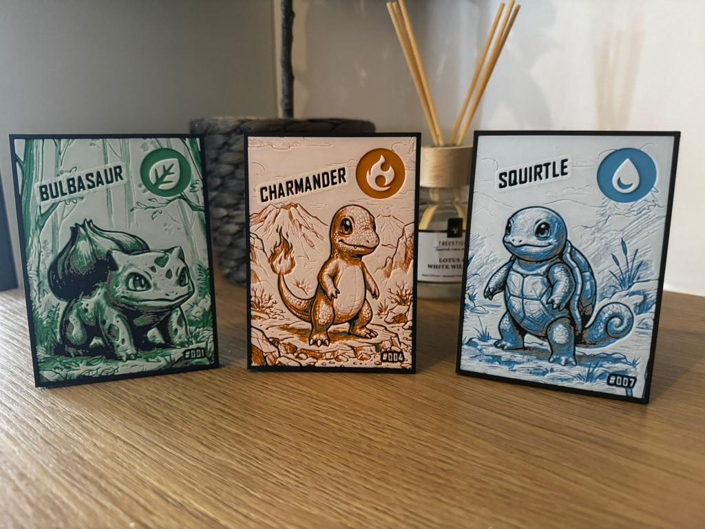 Gen 1 starter pokemon, Ophalen of Verzenden, Nieuw, Overige typen