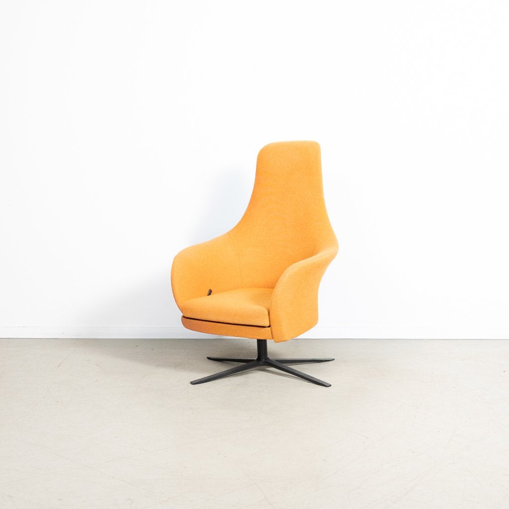 Montis Marvin Fauteuil Geel Stof, Niet ingevuld, Zo goed als nieuw, Niet ingevuld, Niet ingevuld