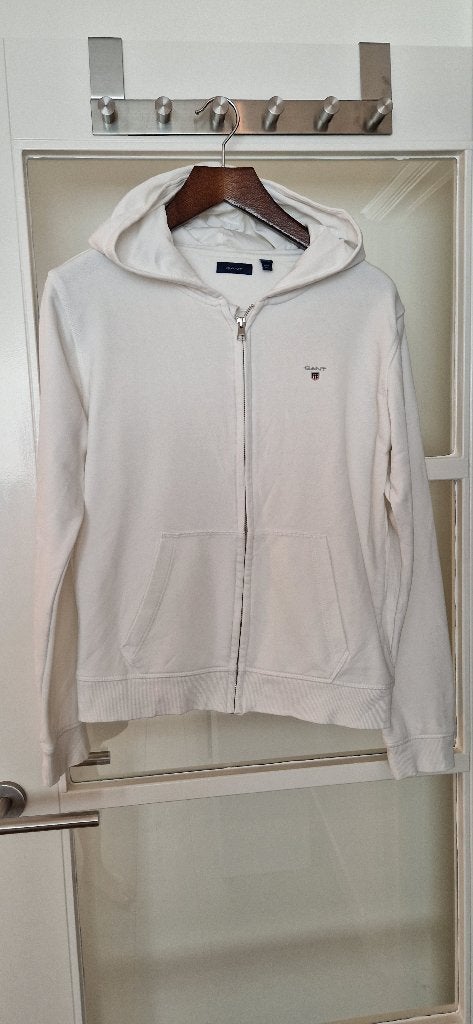 Gant vest wit 176, Gebruikt, Trui of Vest, Ophalen of Verzenden, Gant
