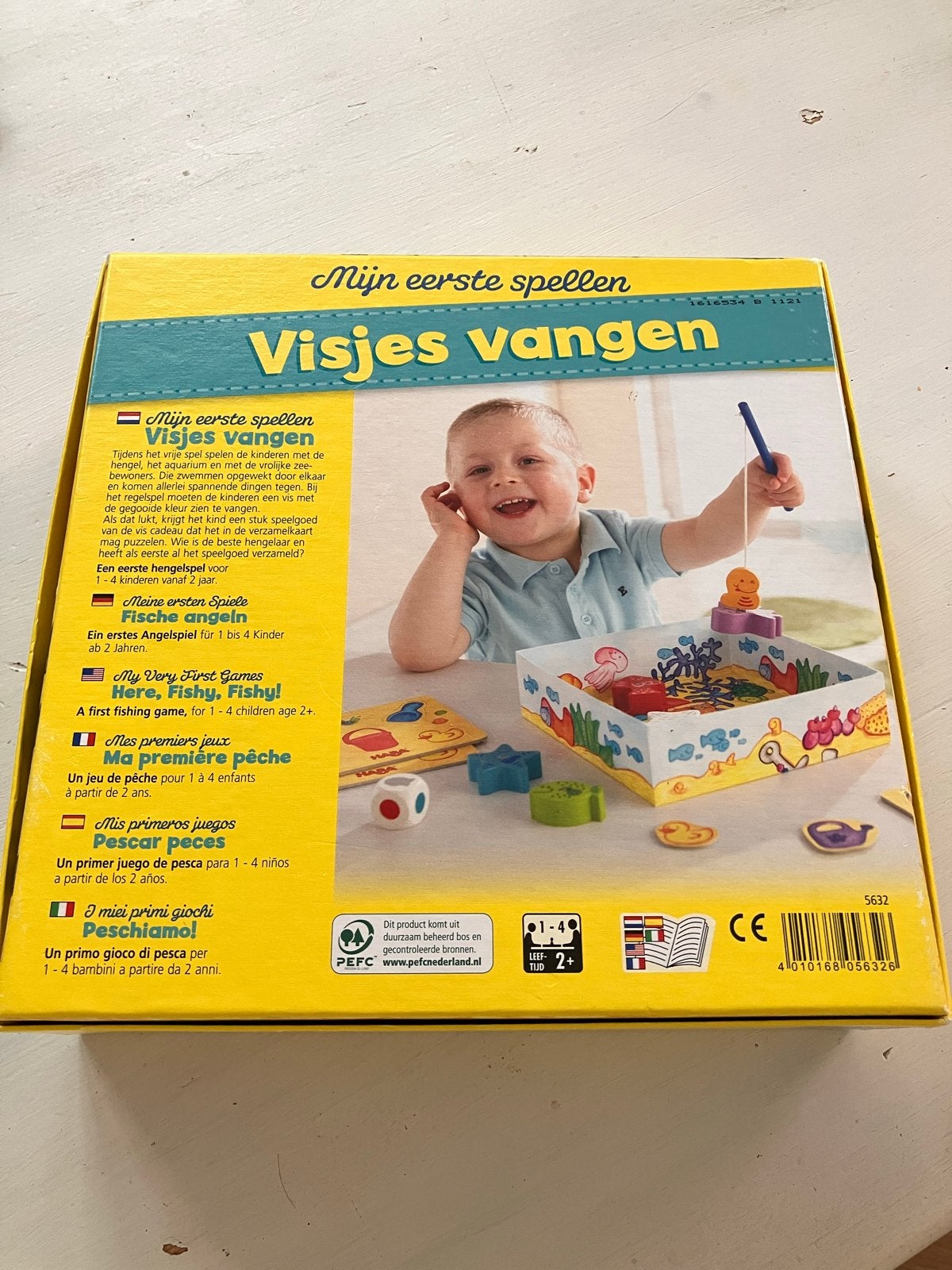 HABA Mijn eerste spellen: Visjes vangen, Ophalen of Verzenden, Zo goed als nieuw, Overige typen