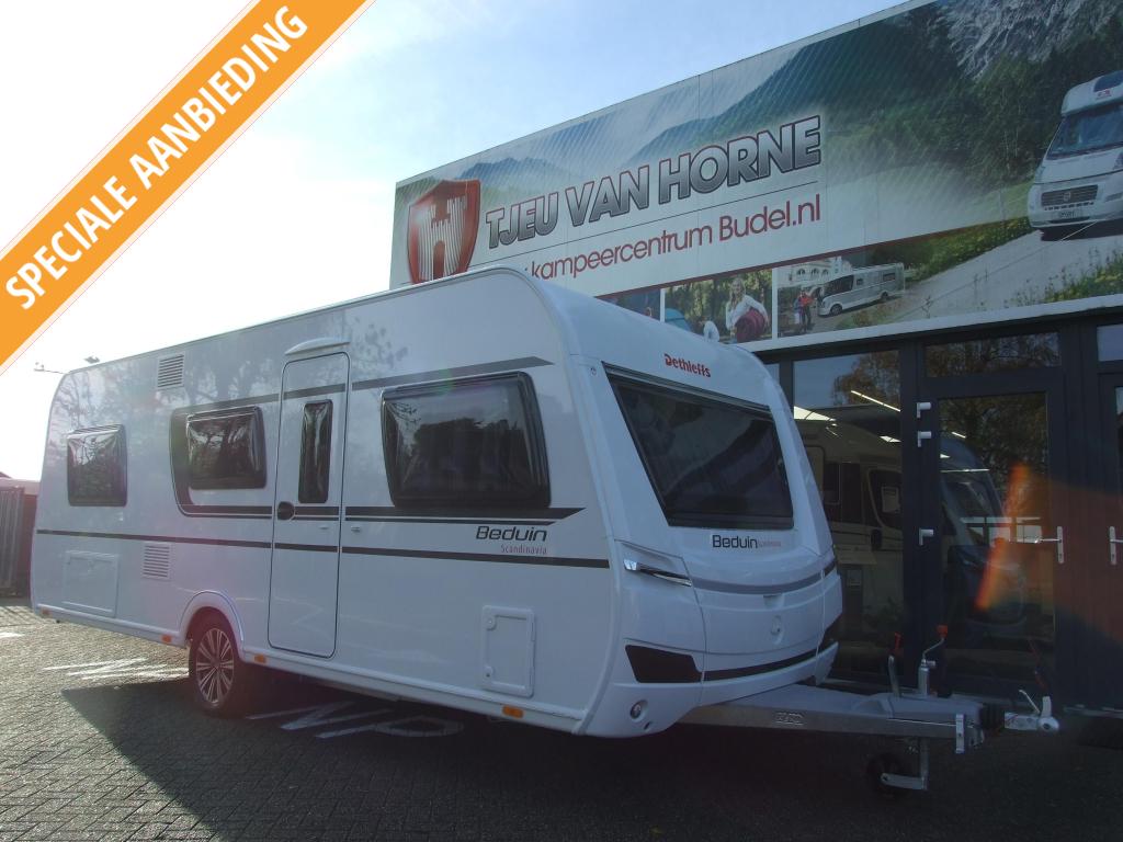 Dethleffs Beduin Scandinavia 550 SE WINTER CARAVAN, Caravans en Kamperen, Caravans, Rondzit, Bedrijf, Tot en met 3, Overige typen