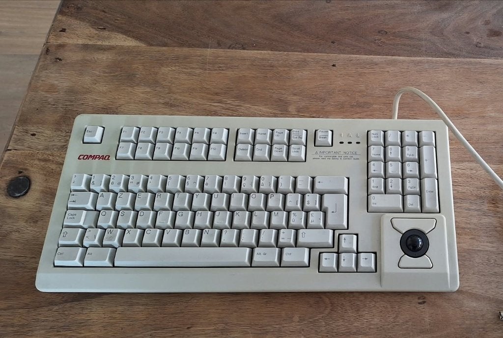 Vintage toetsenbord COMPAQ MX11800, Ophalen, Compaq