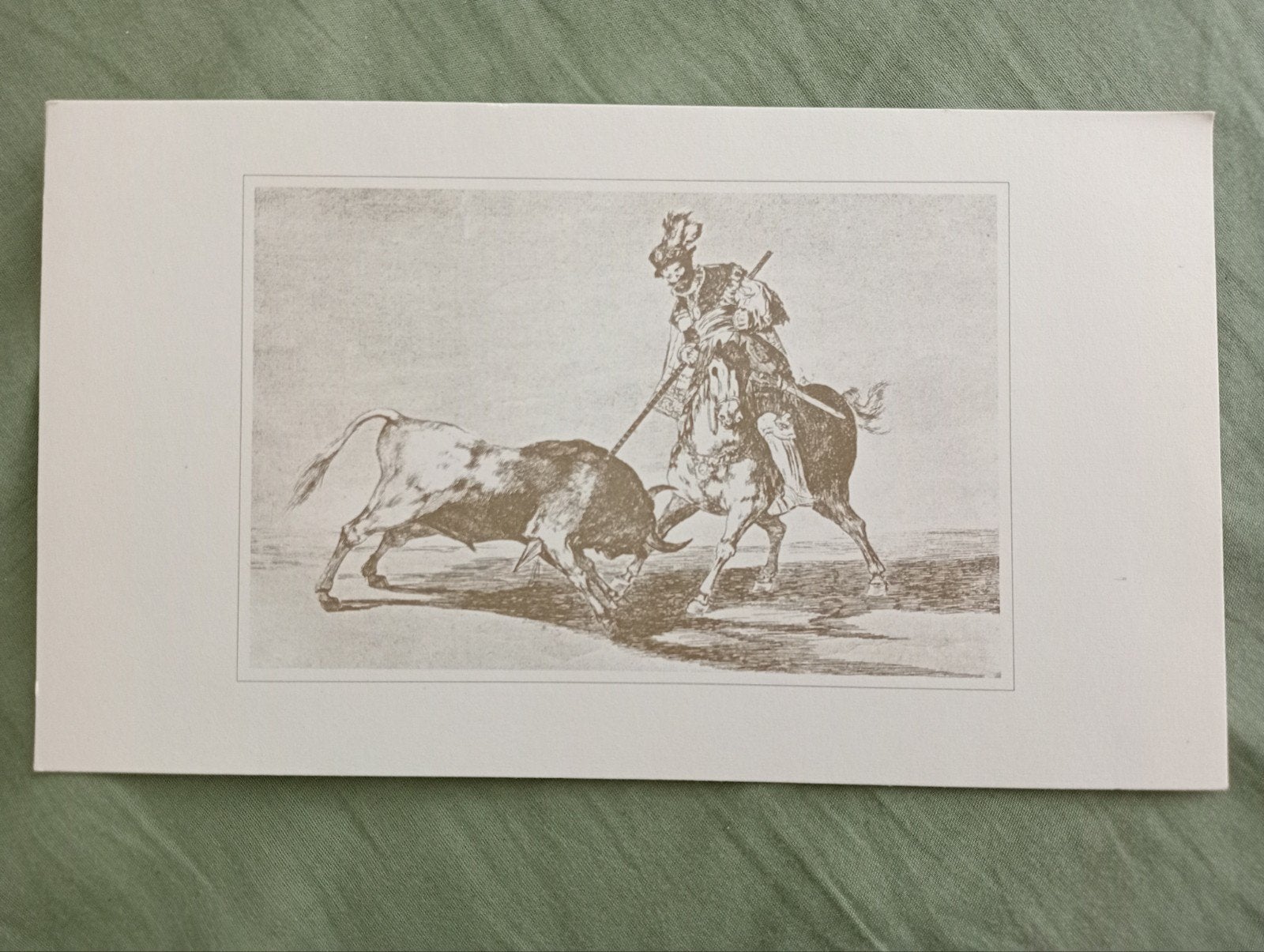 Goya Tauromaquia Stierenvechten prent, Ophalen of Verzenden