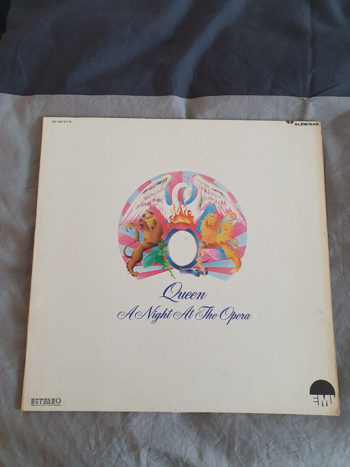 Queen LP MEXICO - A Night at the Opera SPAANSE TITELS, Ophalen of Verzenden, Gebruikt, 12 inch, Poprock