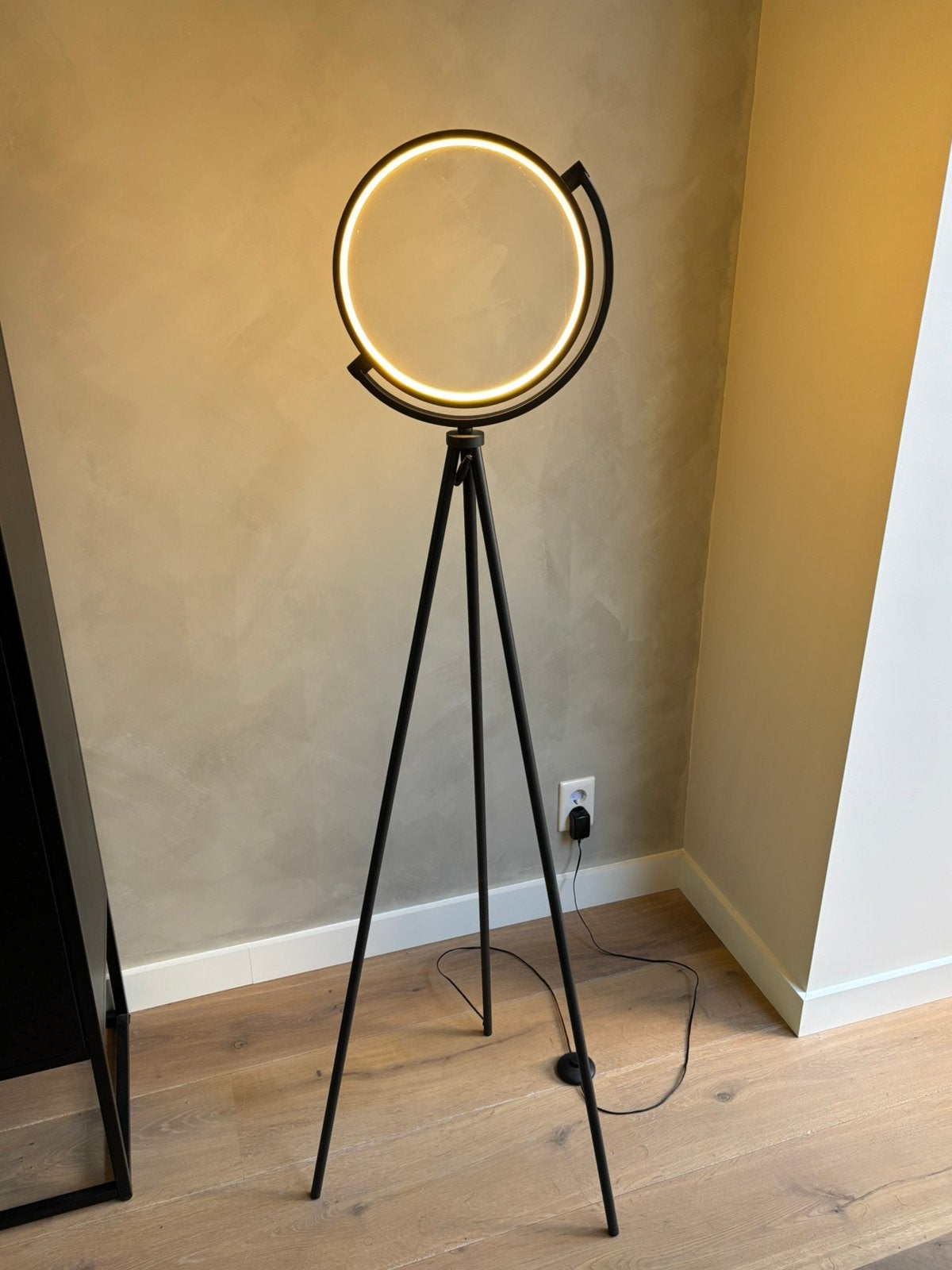 Vloerlamp halo/ringlight, Ophalen, Zo goed als nieuw, 150 tot 200 cm