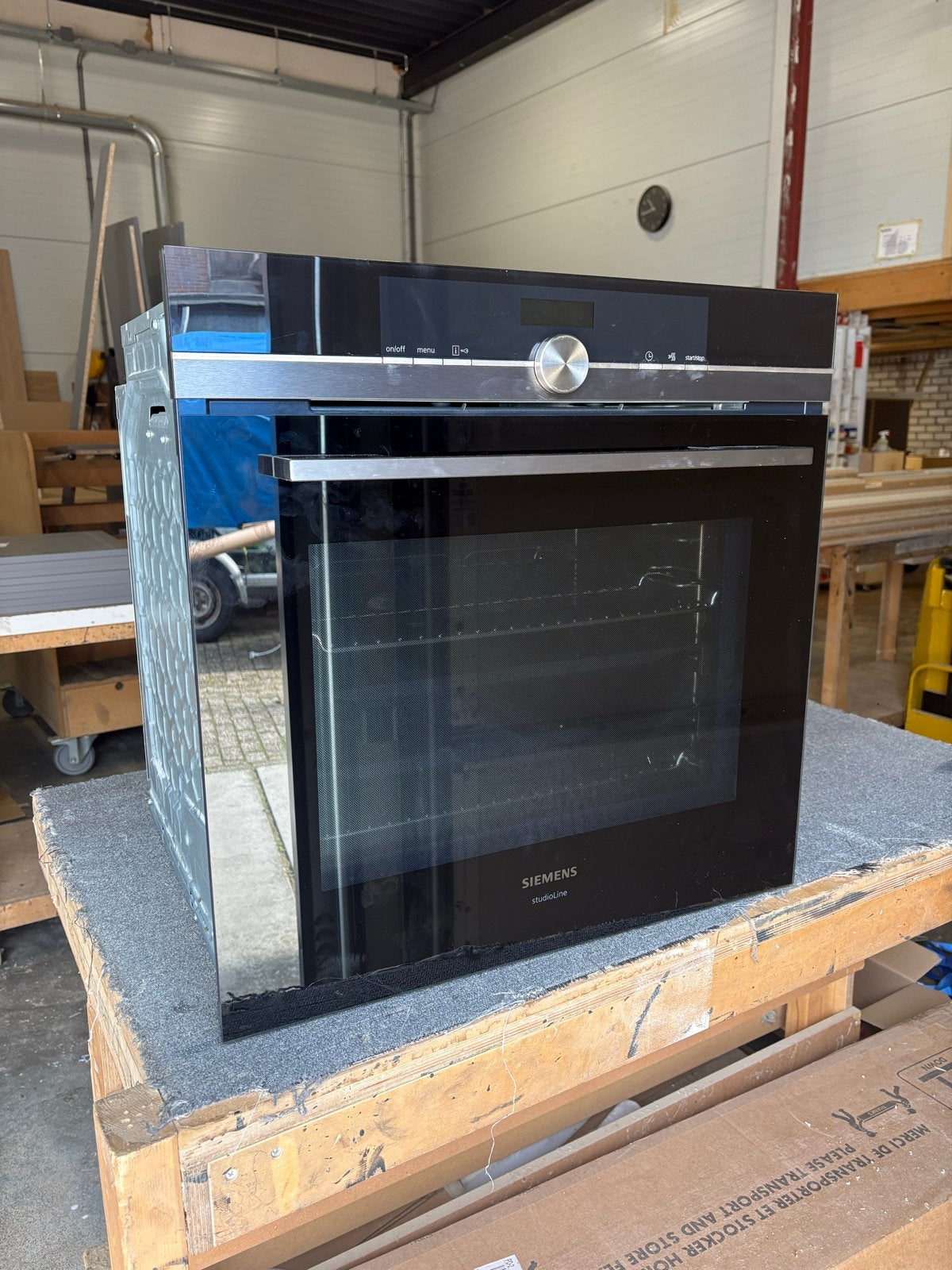 Siemens Inbouw Oven - Zo goed als nieuw, Witgoed en Apparatuur, Oven, Hete lucht, 60 cm of meer, Siemens
