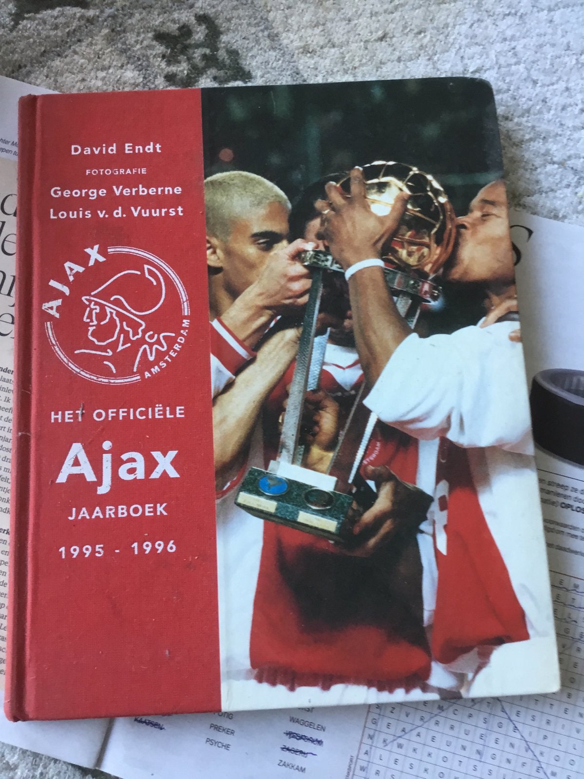Ajax jaarboek, Boeken, Ophalen, Zo goed als nieuw, Media