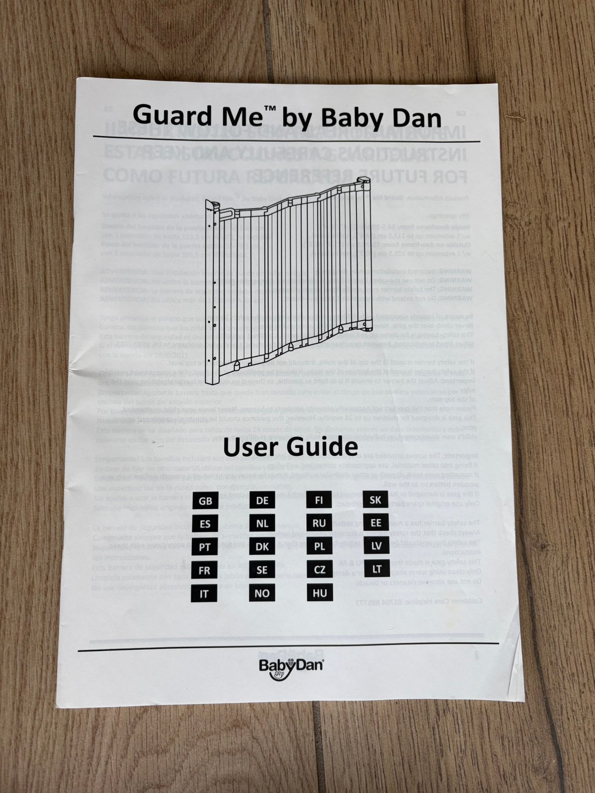 Traphekje baby dan - guard me, Kinderen en Baby's, Ophalen, Overige materialen, Gebruikt, Oprolhekje