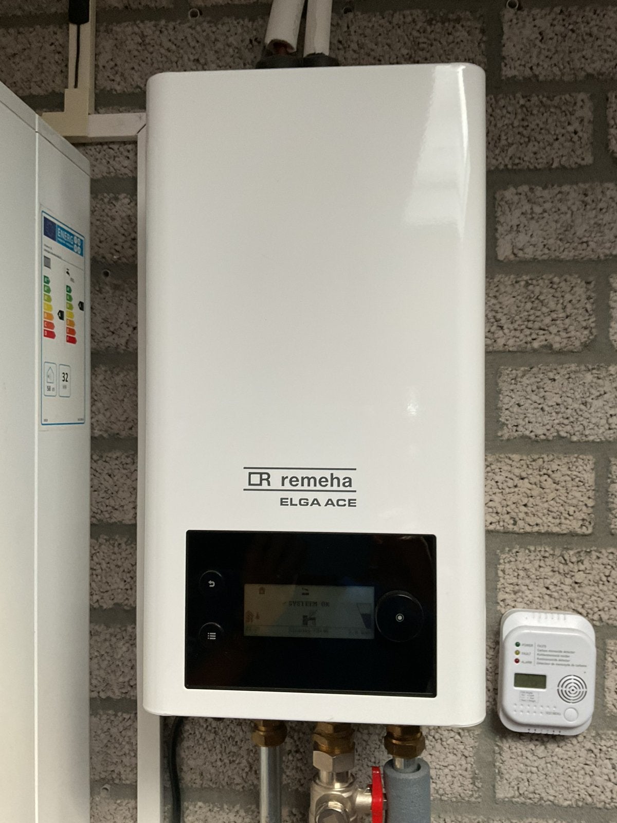 Remeha Elga Ace 2023 Hybride warmtepomp. 6kw., Ophalen, 30 tot 80 cm, Hoog rendement (Hr), Overige typen