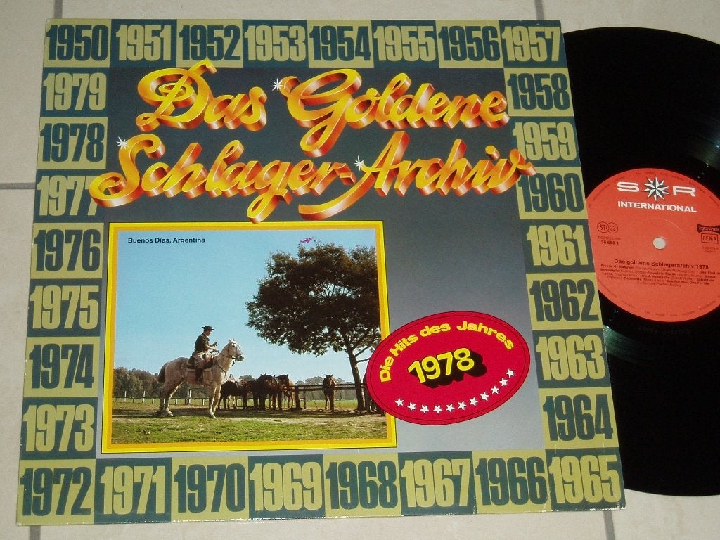 LP das Goldene schlager Archiv 1978 Luv Amanda Lear Boney M, Cd's en Dvd's, LP, Gebruikt, Verzenden, Schlager